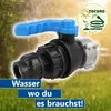 tecuro IBC Adapter Kugelventil mit PE-Klemmverbinder Ø 32 Produktbild-Vorschau 3