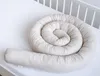 Nestchenschlange 100% BEIGE Baumwolle Multifunktion PREMIUM Bettschlange  Produktbild-Vorschau