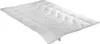 A white duvet or comforter is shown laid out on a white background. Produktbild-Vorschau