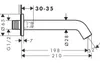 Wanneneinlauf Tecturis S mattschwarz Produktbild-Vorschau 3