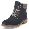 Rieker Veterschoenen Hoog  Veterschoenen Hoog - Blauw - Voir les images du produit 31