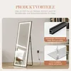 LED Standspiegel 50 x 150 cm Ganzkörperspiegel mit Produktbild-Vorschau 4