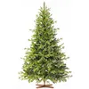 A full shot of an artificial Christmas tree on a white background. Produktbild-Vorschau