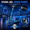 Kinder Scooter mit Handbremse, LED-Leuchträdern, Produktbild-Vorschau 4