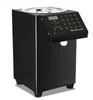 A black automatic fructose dispenser with a digital display and control panel. Produktbild-Vorschau
