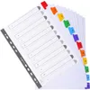 EXACOMPTA 1112E Cartelle di cartone EXACOMPTA 1-12, DIN A4, Anteprima dell’immagine prodotto 4