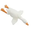 A plush toy goose lying on a white background. Náhled obrázku produktu