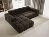 Sofa ohne Schlaffuktion, Ecksofa L-Form Veloursstoff, Links Produktbild-Vorschau 2
