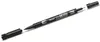 PILOT Marqueur permanent "Twin Marker", extra fin, noir Voir les images du produit 8