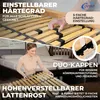 Coemo 7 Zonen Lattenrost Ergo KF 140x200 cm mit Kopf- & Produktbild-Vorschau 3