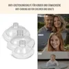 A collage showing anti-choking devices for different age groups, alongside images of adults, a child, and a baby. Produktbild-Vorschau
