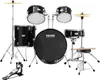 5-dielna bicia súprava Drum full size s trónnym stojanom Náhľad obrázku produktu 11