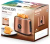 SENCOR STS 6056GD Elektrický topinkovač, 1000W, 2 otvory, Náhled obrázku produktu 6