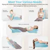 （Bleu）Coussin cervical en mousse à mémoire de forme pour Voir les images du produit 4