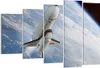Bild auf Leinwand - Leinwandbild - Himmel Rakete Kosmos Produktbild-Vorschau 1