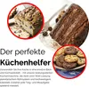 Zilan Küchenmaschine | 1000 Watt | 6 Geschwindigkeitsstufen Produktbild-Vorschau 3