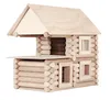 A wooden log cabin model kit. Anteprima dell’immagine prodotto