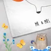 Mr. & Mrs. Panda Handtuch Einhorn Dankeschön - Weiß - Produktbild-Vorschau 3