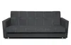 A dark gray sofa bed is shown against a white background. Produktbild-Vorschau