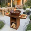 ASH - Phoenix - Plancha Barbecue - Acier corten Voir les images du produit 2