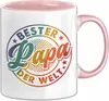 Bester Papa Der Welt Tasse Geschenk Zum Vatertag Von Produktbild-Vorschau 1