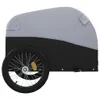 Cloris Designermöbel Fahrradanhänger Schwarz und Grau 45 kg Produktbild-Vorschau 7