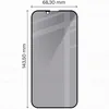 Gehärtetes Glas mit Privatschutzfilter für iPhone 17e / 16e Produktbild-Vorschau 2