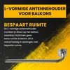 Extralink Muurbeugel voor antenne 300 × 1000 mm, verzinkt Productafbeelding-voorbeeld 3