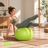 Gymnastikball 55cm mit Pumpe Pilates Ball Pilatesball Produktbild-Vorschau 3