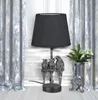 Formano Antik-silberfarbene Papageienlampe mit schwarzem Produktbild-Vorschau 3
