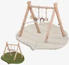 Ladanas Spielbogen Baby Holz inkl. 5 Spielzeugen & Produktbild-Vorschau 1
