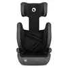 A black and gray child car seat with an adjustable headrest. Anteprima dell’immagine prodotto