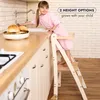 Houten Montessori leertoren: ruimtebesparend, inklapbaar & Productafbeelding-voorbeeld 3