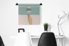 MuchoWow® Wandteppich Wandbehang Sommer - Eiscreme - Blau Produktbild-Vorschau 3