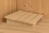Karibu Sauna Innensauna Saja Eckeinstieg Ofen 3,6 kW intgr. Produktbild-Vorschau 9