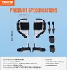 Product specifications for tree climbing spikes, including dimensions and accessories. Anteprima dell’immagine prodotto