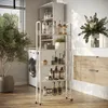 Piedistallo mobile Vicco Rolivo Bianco 58 x 15 cm con 5 Anteprima dell’immagine prodotto 7