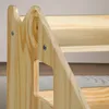Kinderregal YASMIN 3 Ablagen natur - Montessori Regal für Produktbild-Vorschau 3