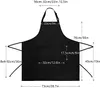 2er Pack Wasserdichte Küchenschürze 76x73cm Verstellbare Produktbild-Vorschau 4