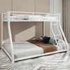 Sweiko Twin Over Full Metal Bunk Bed, Heavy Duty Metal Bunk Podgląd zdjęcia produktu 11