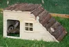Kerbl Nagerhaus Nature, 50x25x25 cm, Holz, für Hasen, Produktbild-Vorschau 5