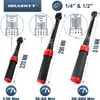 HASKYY 3tlg Drehmomentschlüssel Set 1/4" 1/2" 1-10Nm Produktbild-Vorschau 2