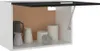 vidaXL Armoire suspendue Lyon noir 60x31x40 cm Bois Voir les images du produit 3