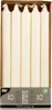 PAPSTAR Kronkerzen Ø 2,2 cm, 24 cm lang, 100 % Stearin, Produktbild-Vorschau 1