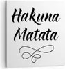 Bild auf Leinwand - Leinwandbild - Einteilig - Hakuna Mama Produktbild-Vorschau 1