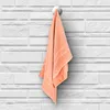 Premium Frottee Badetuch 100x150 cm in peach von Produktbild-Vorschau 3