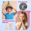 Glitzertattoo Set, Bledras Kinder Temporäre Tattoos mit 210 Produktbild-Vorschau 3