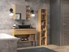BDW Armoire de salle de bain Armoire haute, Armoire de Voir les images du produit 5