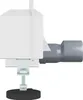 vidaXL Piletta doccia a parete silver 60 cm acciaio inox Anteprima dell’immagine prodotto 5