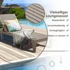 COSTWAY Chaise longue résistante aux intempéries Chaise Voir les images du produit 4